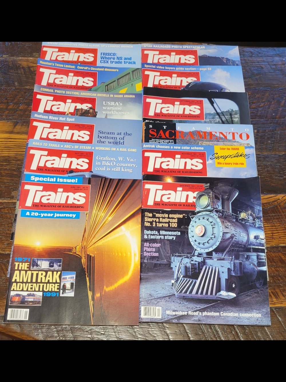 TRains Magazine Collection - 1991 Locamotive Vintage Series